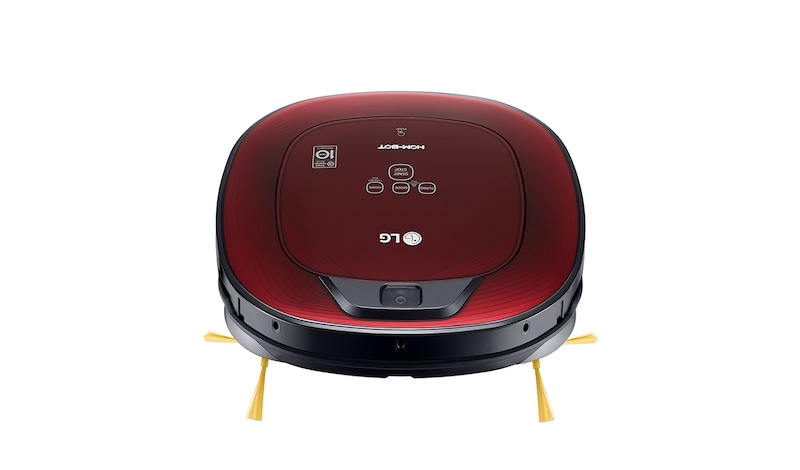 LG HomBot Square im effizienten quadratischen Design mit Robonavi 10.0 für eine Intelligente und komfortable Reinigung, VRD710RRC